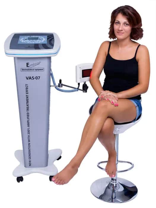 May dien xung khong tiep xuc ket hop anh sang tri lieu VAS 07 4 - Máy điện xung không tiếp xúc kết hợp ánh sáng trị liệu VAS-07